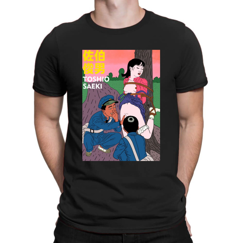 Toshio Saeki Girl And Tree T-shirt | Artistshot