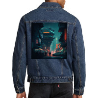 Architecture Design V Men Denim Jacket | Artistshot