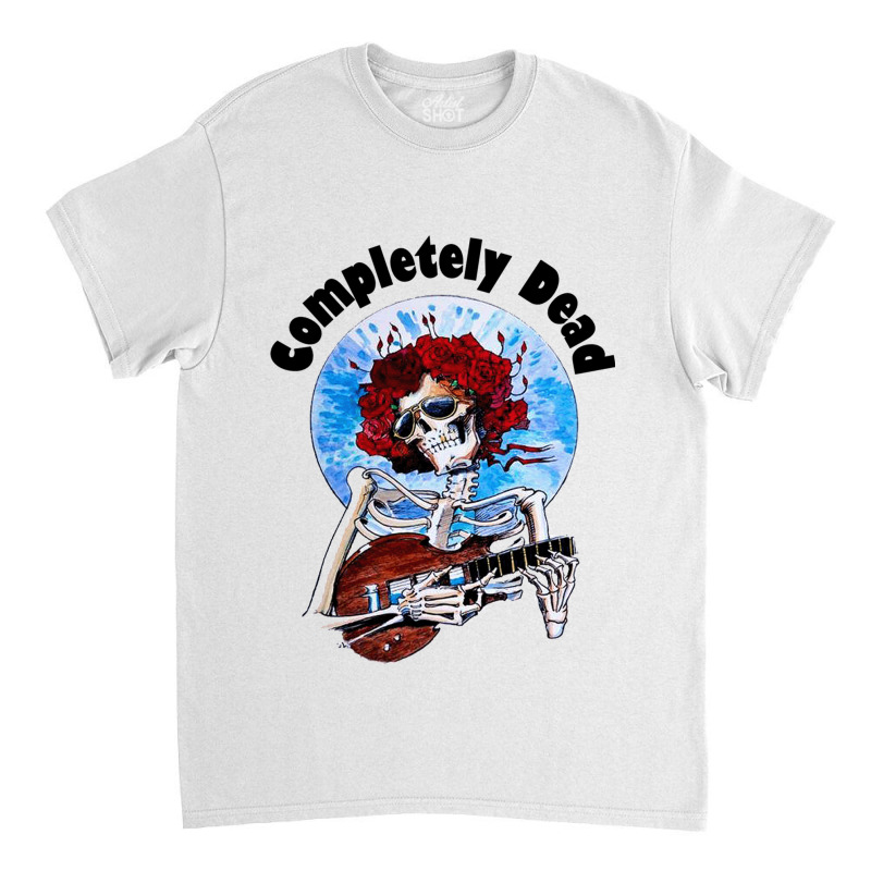 Guitar Grateful Skull Classic T-shirt | Artistshot