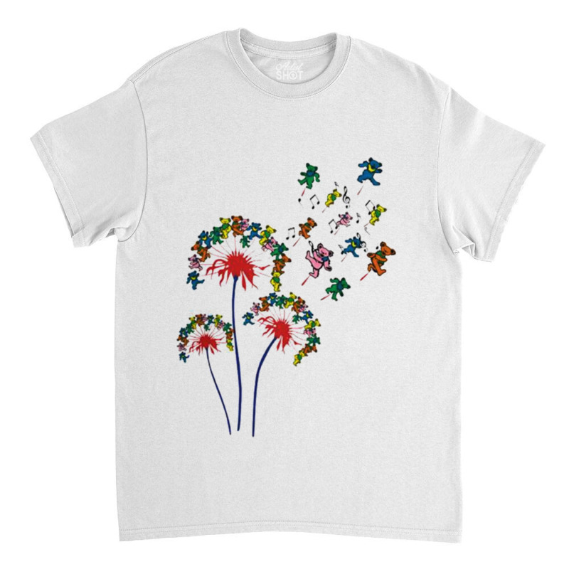 Flower Grateful Fly Classic T-shirt | Artistshot