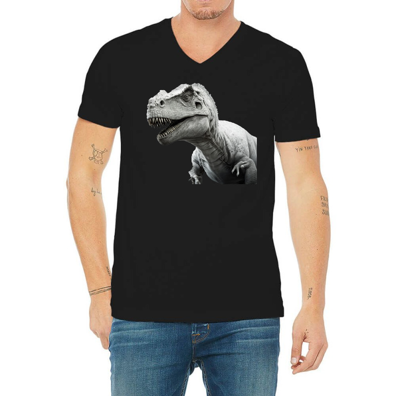 Dinosaurus Master V-Neck Tee by UrielTurner100 | Artistshot