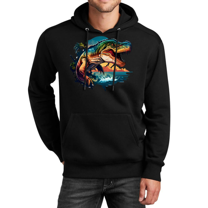 Dinosaurus Ocean Unisex Hoodie by UrielTurner100 | Artistshot