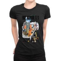 Final Fantasy First Responder Shirt Ladies Fitted T-shirt | Artistshot