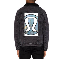 Lululemon Marble Unisex Sherpa-lined Denim Jacket | Artistshot