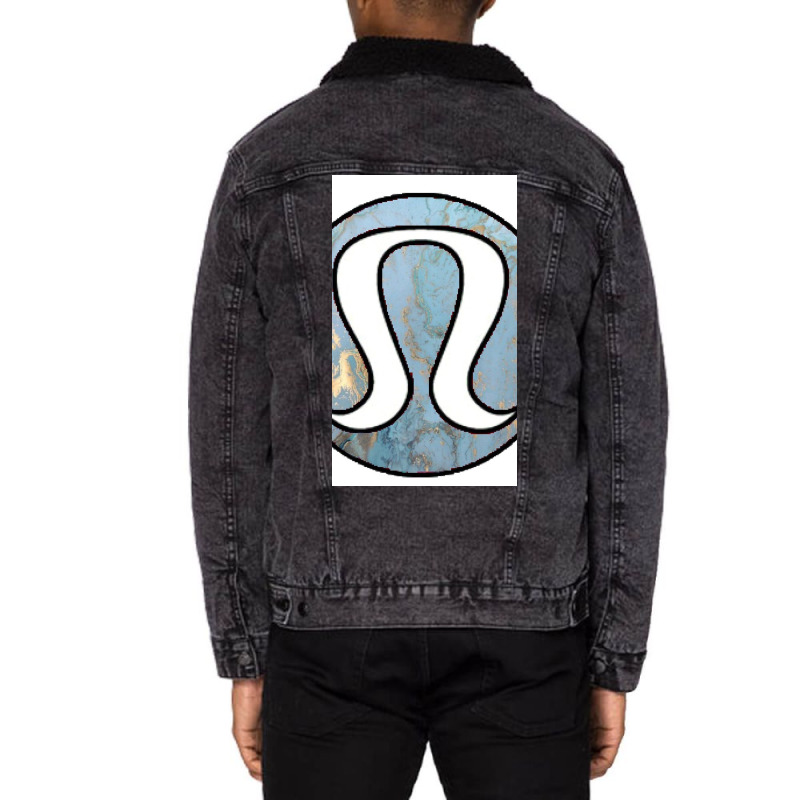 Lululemon Marble Unisex Sherpa-Lined Denim Jacket by Martinok | Artistshot