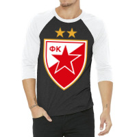 Red Star Belgrade 3/4 Sleeve Shirt | Artistshot