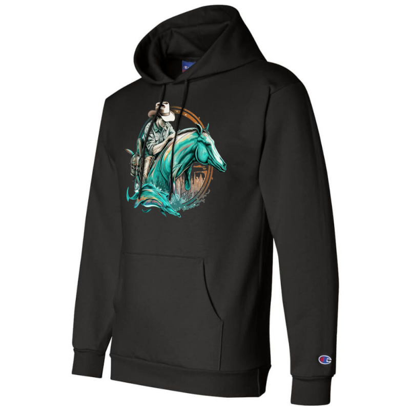 Dolphins Cowboy Champion Hoodie by ZoritaStrong290 | Artistshot