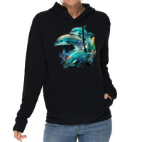 Dolphins Crush Lightweight Hoodie | Artistshot