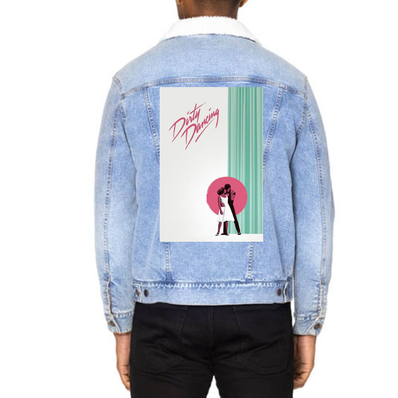 Dirty Dancing - Dancing In Pink Hole Unisex Sherpa-lined Denim Jacket | Artistshot