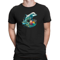 Dolphins Dj T-shirt | Artistshot