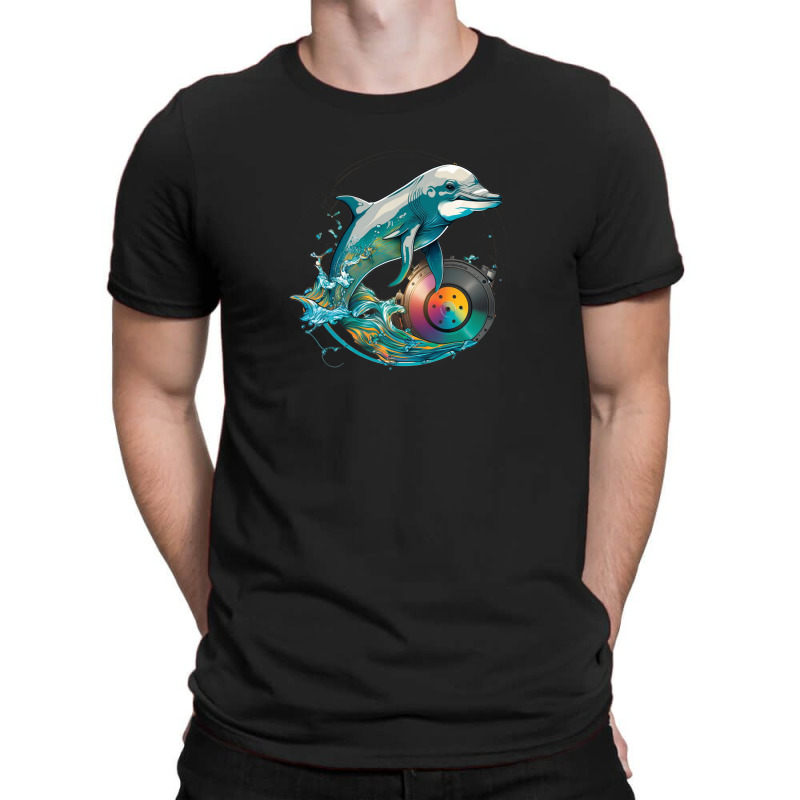 Dolphins Dj T-Shirt by ZoritaStrong290 | Artistshot