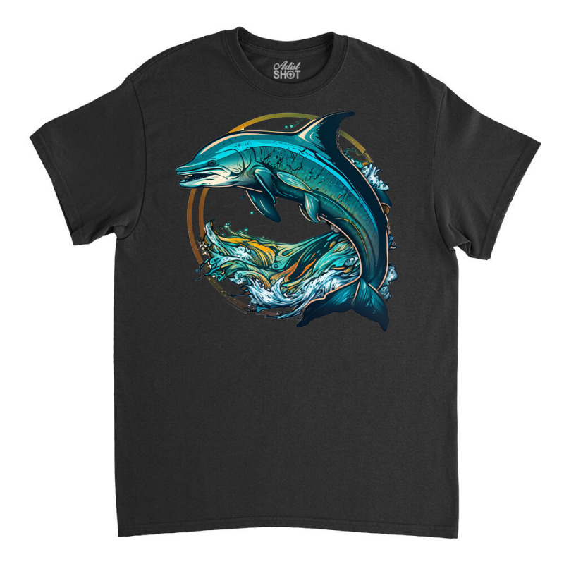 Dolphins Master Angry Classic T-shirt by Desireele190 | Artistshot