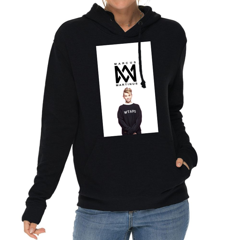 Marcus And Martinus White Lightweight Hoodie | Artistshot