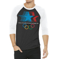 Retro Los Angeles 1984 Olympic Games 3/4 Sleeve Shirt | Artistshot