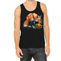 Fox Eating Fruit Tank Top | Artistshot