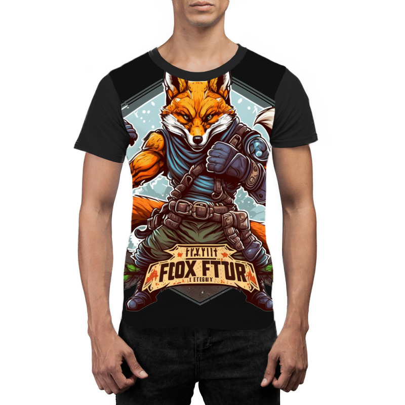 Fox Fight Master Graphic T-shirt by ZoritaStrong290 | Artistshot