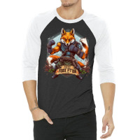 Fox Fight Master 3/4 Sleeve Shirt | Artistshot