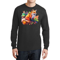 Fox Fruit Long Sleeve Shirts | Artistshot