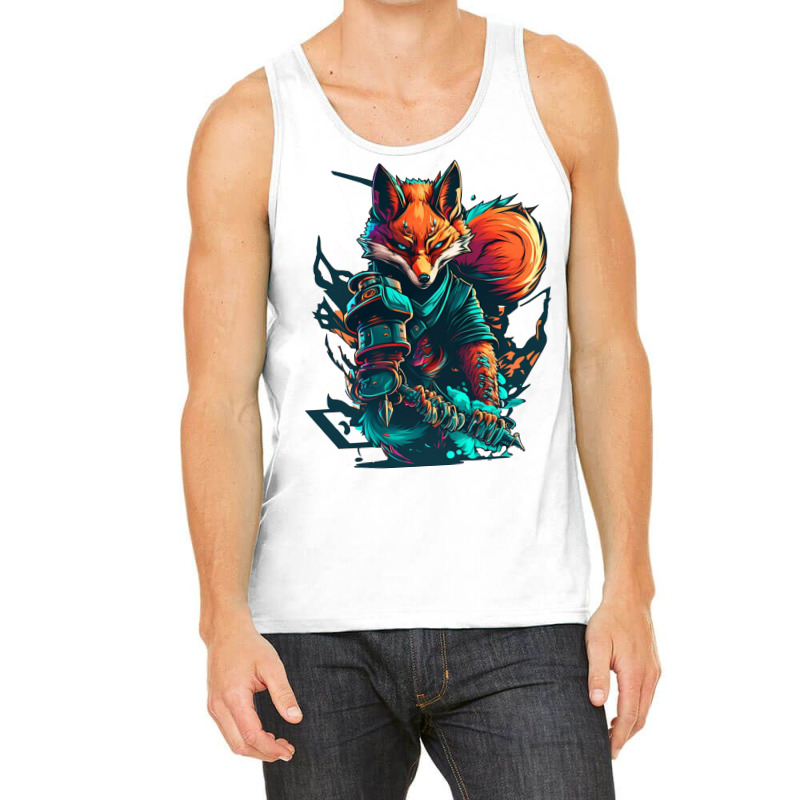 Fox Master Angry Tank Top by Tobiasoey18 | Artistshot