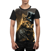 Kitty Police In Zcyo City Graphic T-shirt | Artistshot