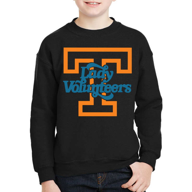 Lady Basketball Youth Sweatshirt by saterseim | Artistshot