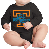 Lady Basketball Long Sleeve Baby Bodysuit | Artistshot