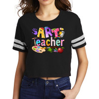 Art Teacher Scorecard Crop Tee | Artistshot