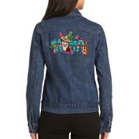 Mexican Mom Ladies Denim Jacket | Artistshot