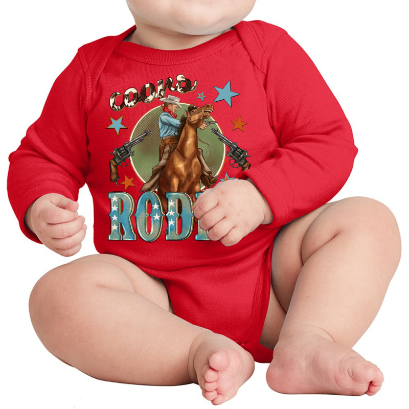 Coors Rodeo Long Sleeve Baby Bodysuit by enoddigitalart@gmail.com | Artistshot