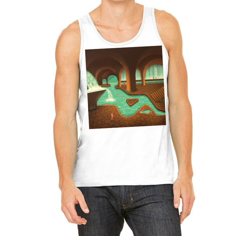 Secret Thermal Baths Tank Top by loraineseria | Artistshot