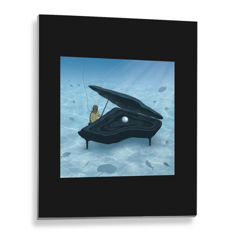 Songs Under The Sea Metal Print Vertical | Artistshot