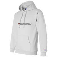 Texas Tech University Health Sciences Center Wordmark Champion Hoodie | Artistshot