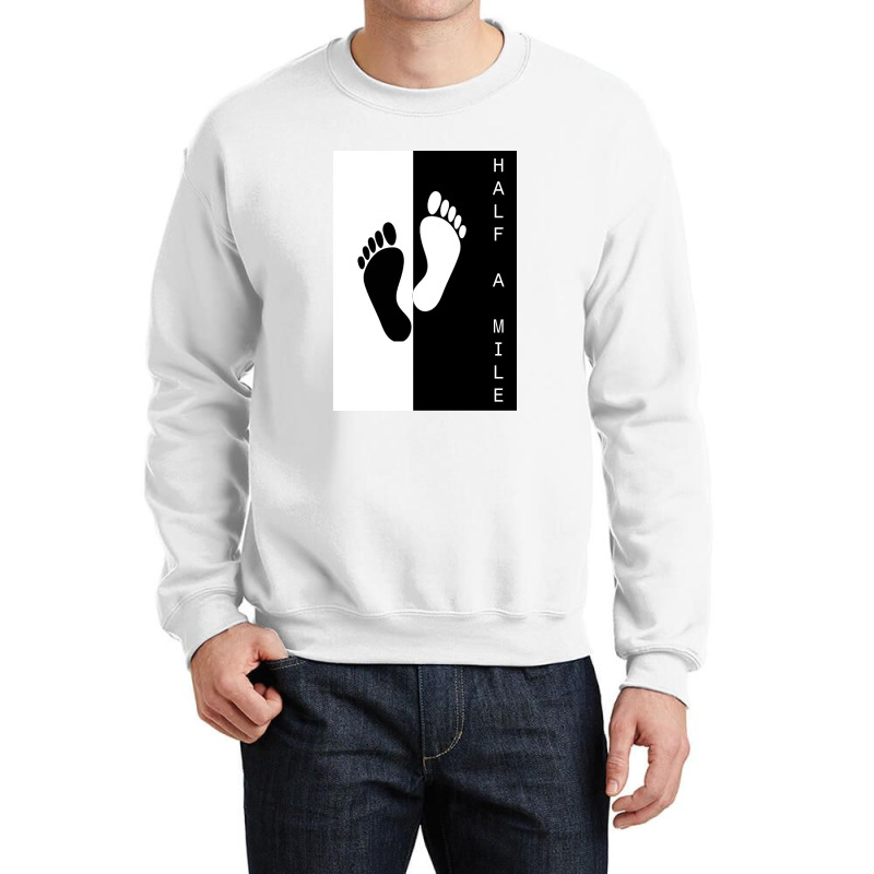 Half A Mile Crewneck Sweatshirt by ARUN_ARK | Artistshot