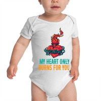 Caged Heart Baby Bodysuit | Artistshot