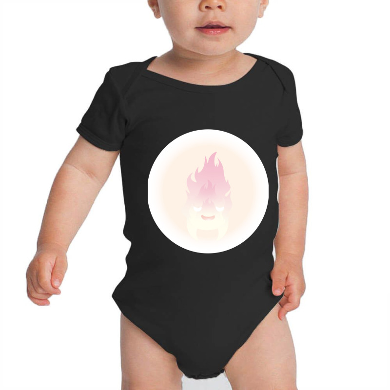 Calcifer Baby Bodysuit by PEGGYBROWNEE | Artistshot