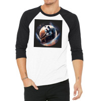 Panda Lonely 3/4 Sleeve Shirt | Artistshot
