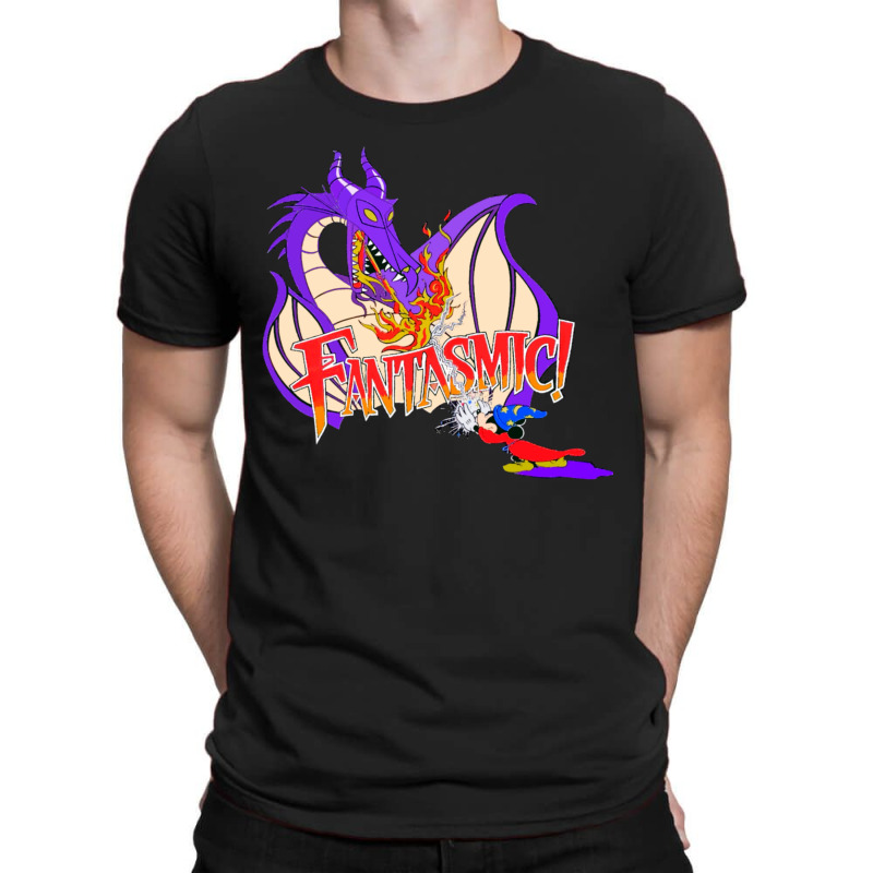 Fantasmic Dragon Old Design T-shirt | Artistshot