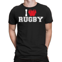 I Love Rugby Mens Funny Cotton T-shirt | Artistshot