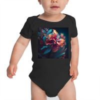 132 Types Of Flowers Baby Bodysuit | Artistshot