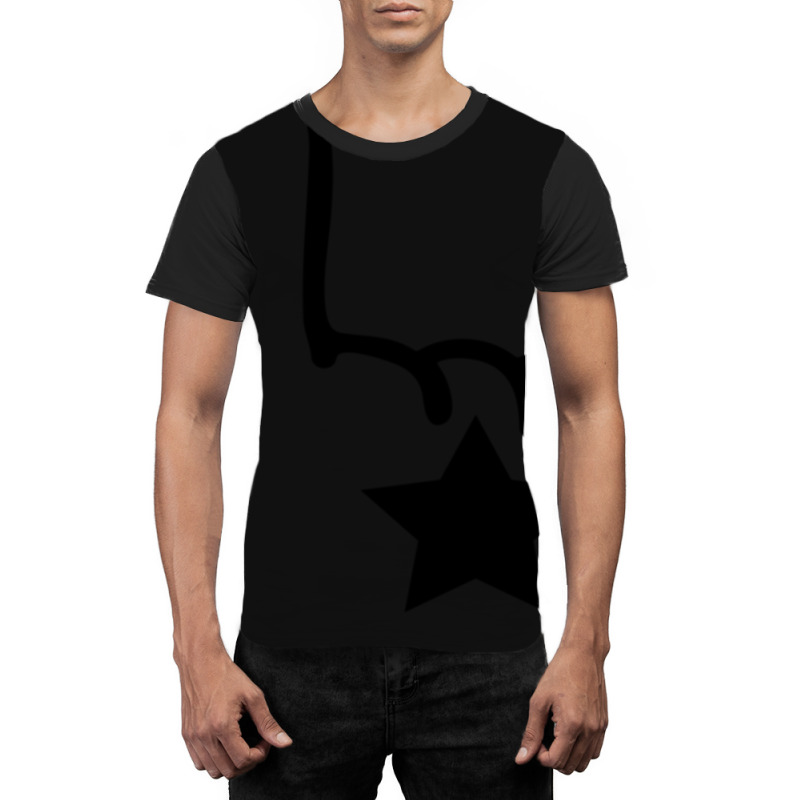 Indie By Urbn Tree Indie Star Black Pullover Hoodi Graphic T-shirt | Artistshot