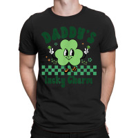 Daddy's Lucky Charm St. Patrick's Day Kids Boy Gir T-shirt | Artistshot