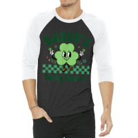 Daddy's Lucky Charm St. Patrick's Day Kids Boy Gir 3/4 Sleeve Shirt | Artistshot