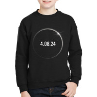 America Totality 04.08.24 Total Solar Eclipse 2024 Youth Sweatshirt | Artistshot