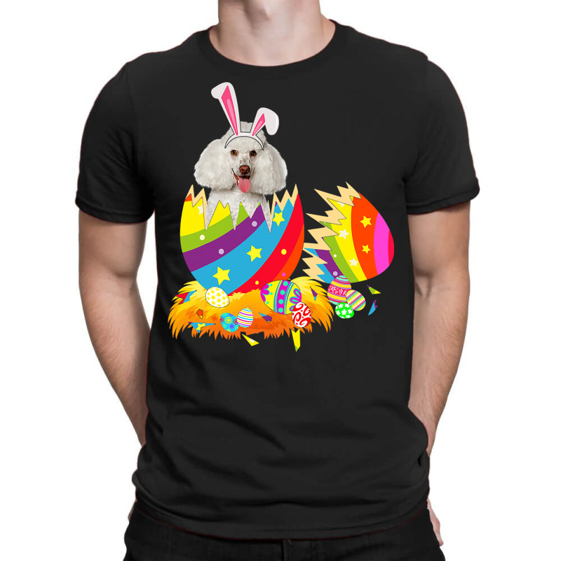 Poodle Lover Dog Happy Easter T-shirt | Artistshot