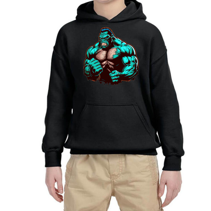 Gorilla Master Angry Youth Hoodie by Stephens19 | Artistshot