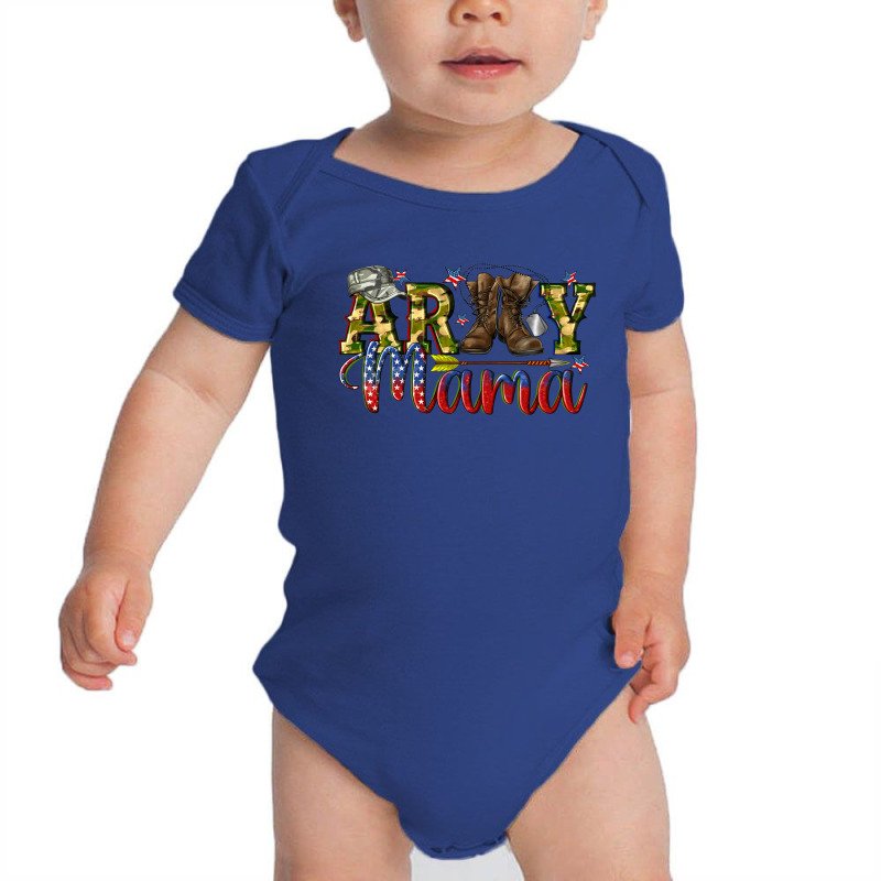 Army Mama Baby Bodysuit by enoddigitalart@gmail.com | Artistshot