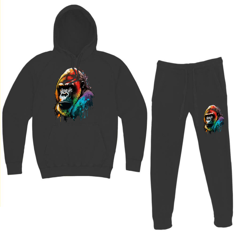 Gorilla Rainbow Hoodie & Jogger set by UrielTurner100 | Artistshot