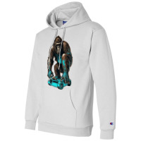 Gorilla Skateboard Champion Hoodie | Artistshot