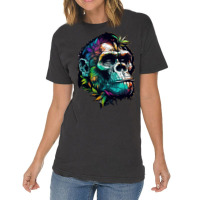 Gorilla Skull Vintage T-shirt | Artistshot