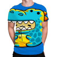 Cute Hamster Dino 01 All Over Men's T-shirt | Artistshot